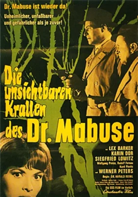 Невидимый доктор Мабузе (1962)